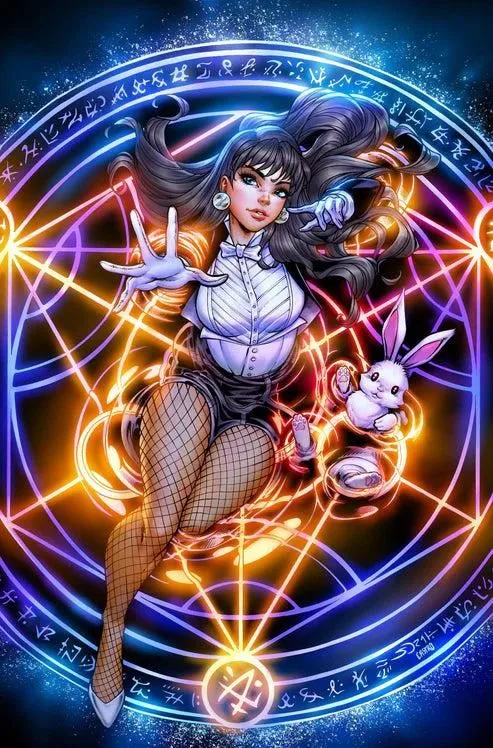 DC Comics Zatanna 1 Sorah Suhng Exclusive Foil Virgin Variant