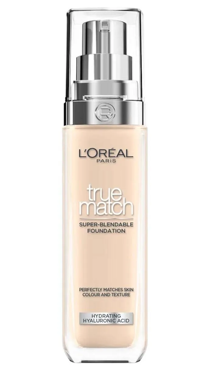 L'Oréal Paris True Match Hydrating Liquid Foundation 1N