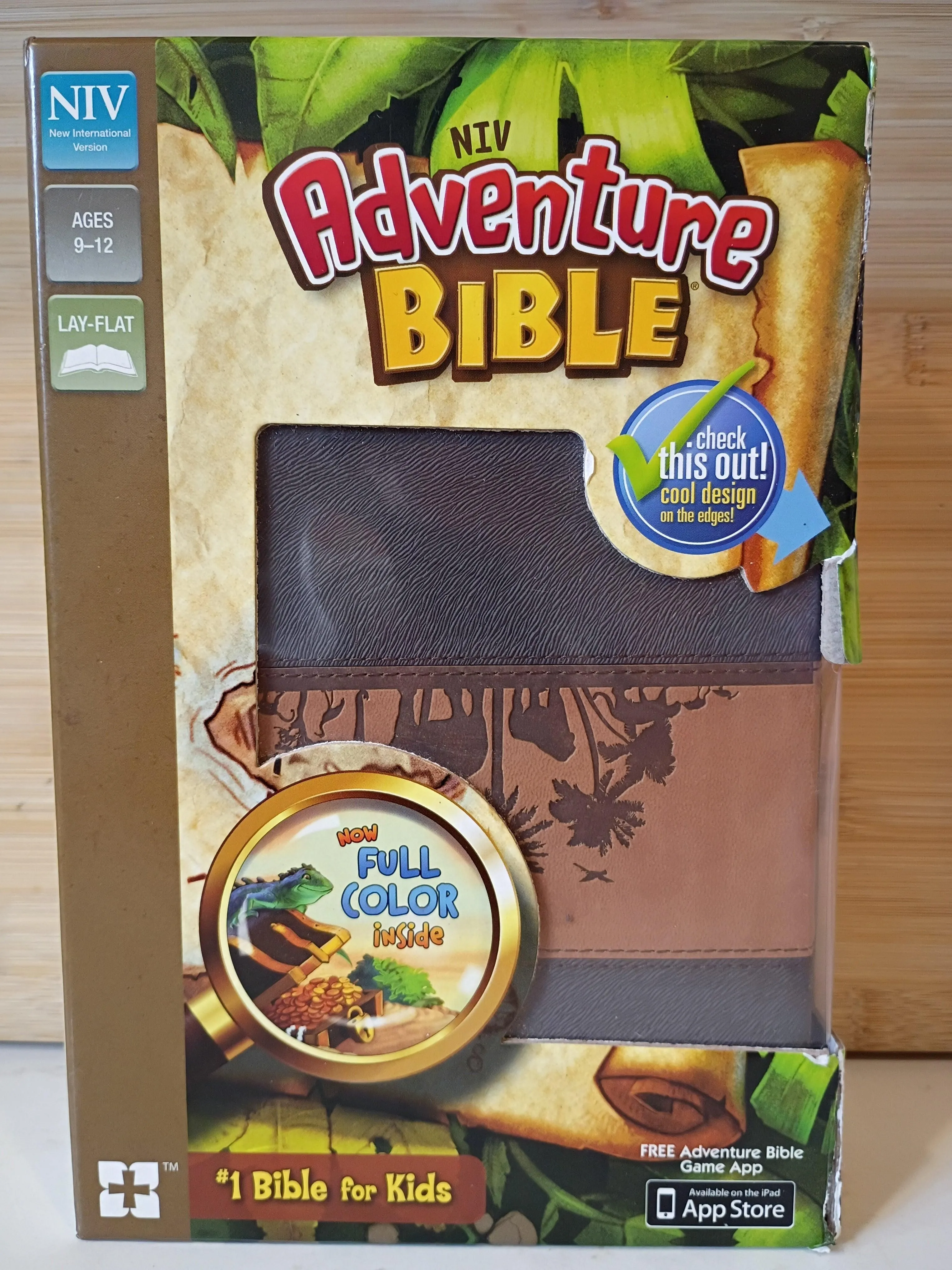 NIV Adventure Bible — Opened but New