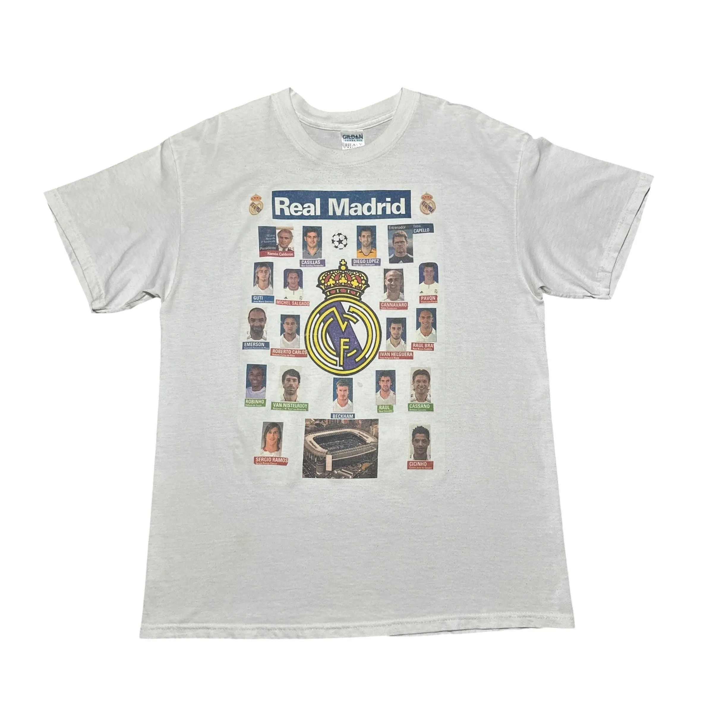 2006 Real Madrid Full Team, Coach, and Stadium