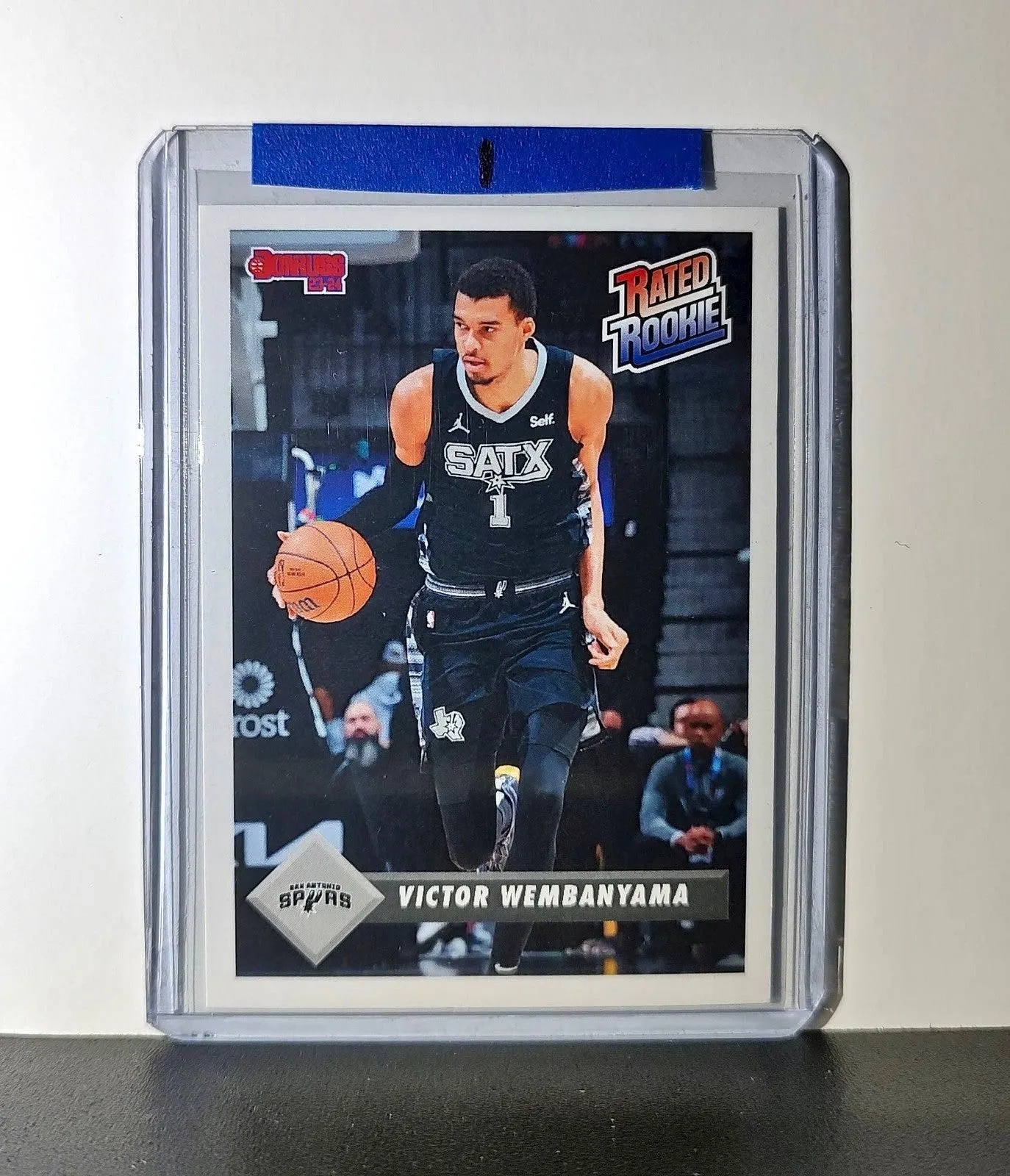 Victor Wembanyama Rookie 2023-24 Panini Donruss Rated Rookie #1 Basketball Card