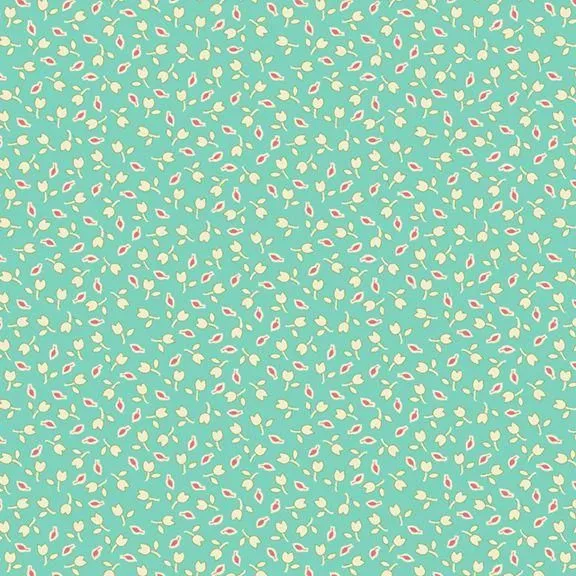 AUNT GRACE GOES SCRAPPY - TULIPS AQUA
