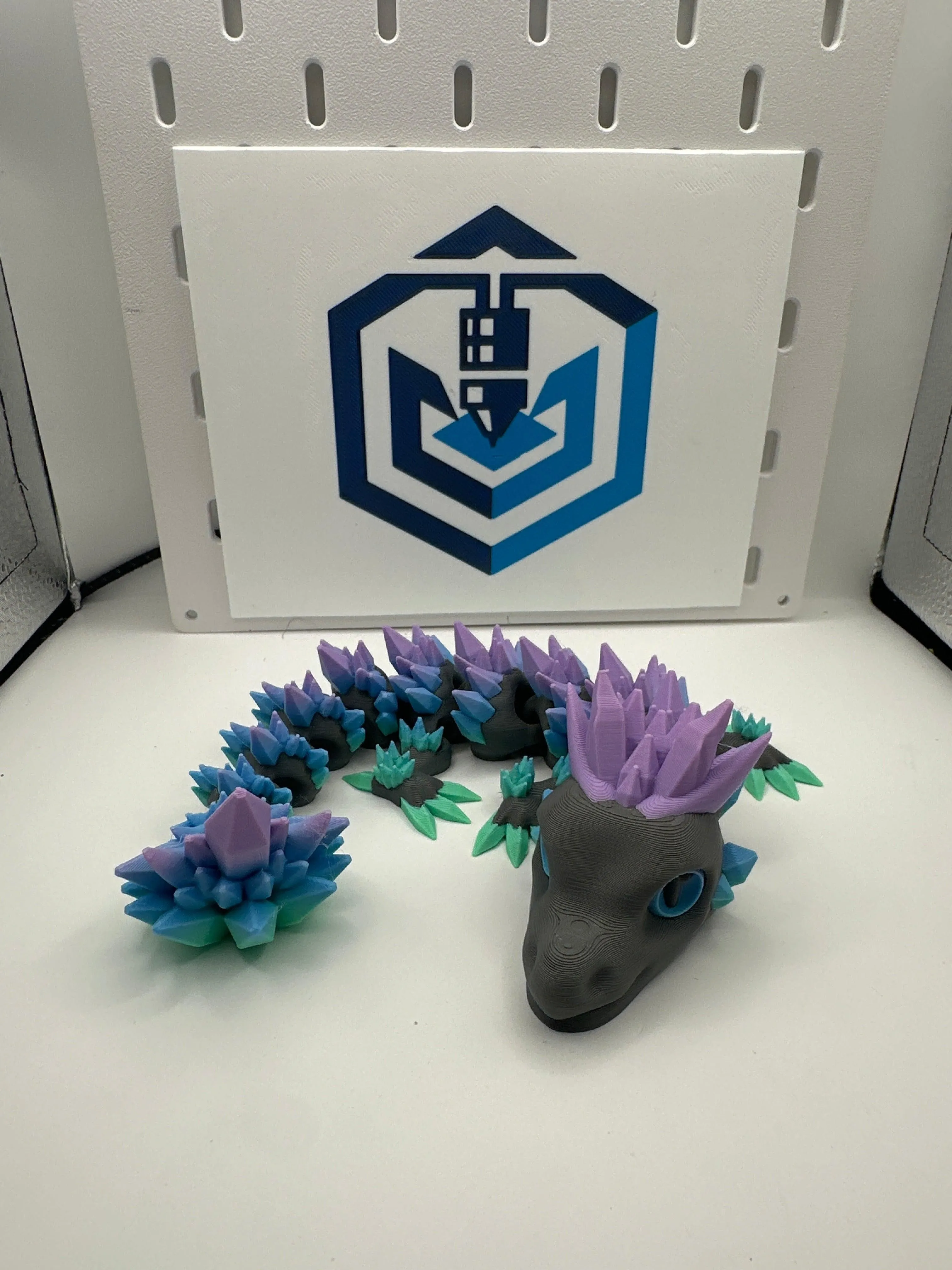 Baby dragon grey/purple