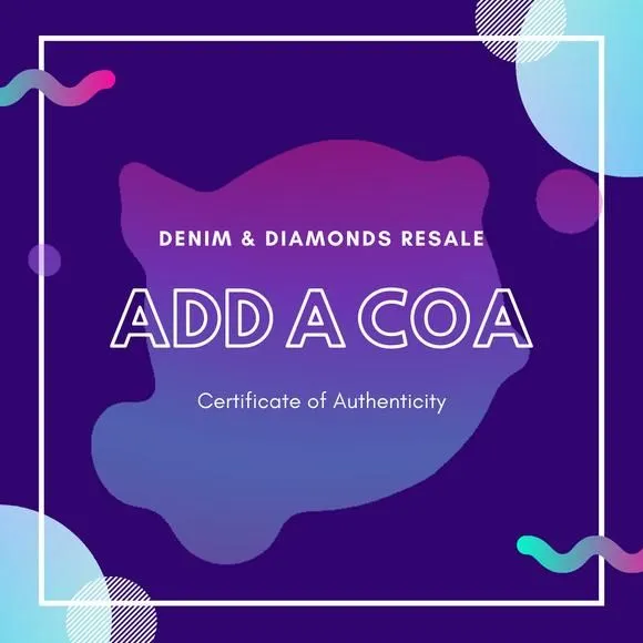 Product image for Add a Certificate of Authenticity