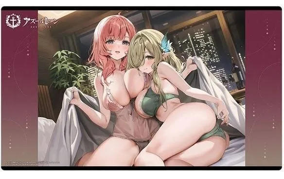 Azur Lane “Kazan & De Zeven Provincien” Rubber Mat Curtain Damashii *