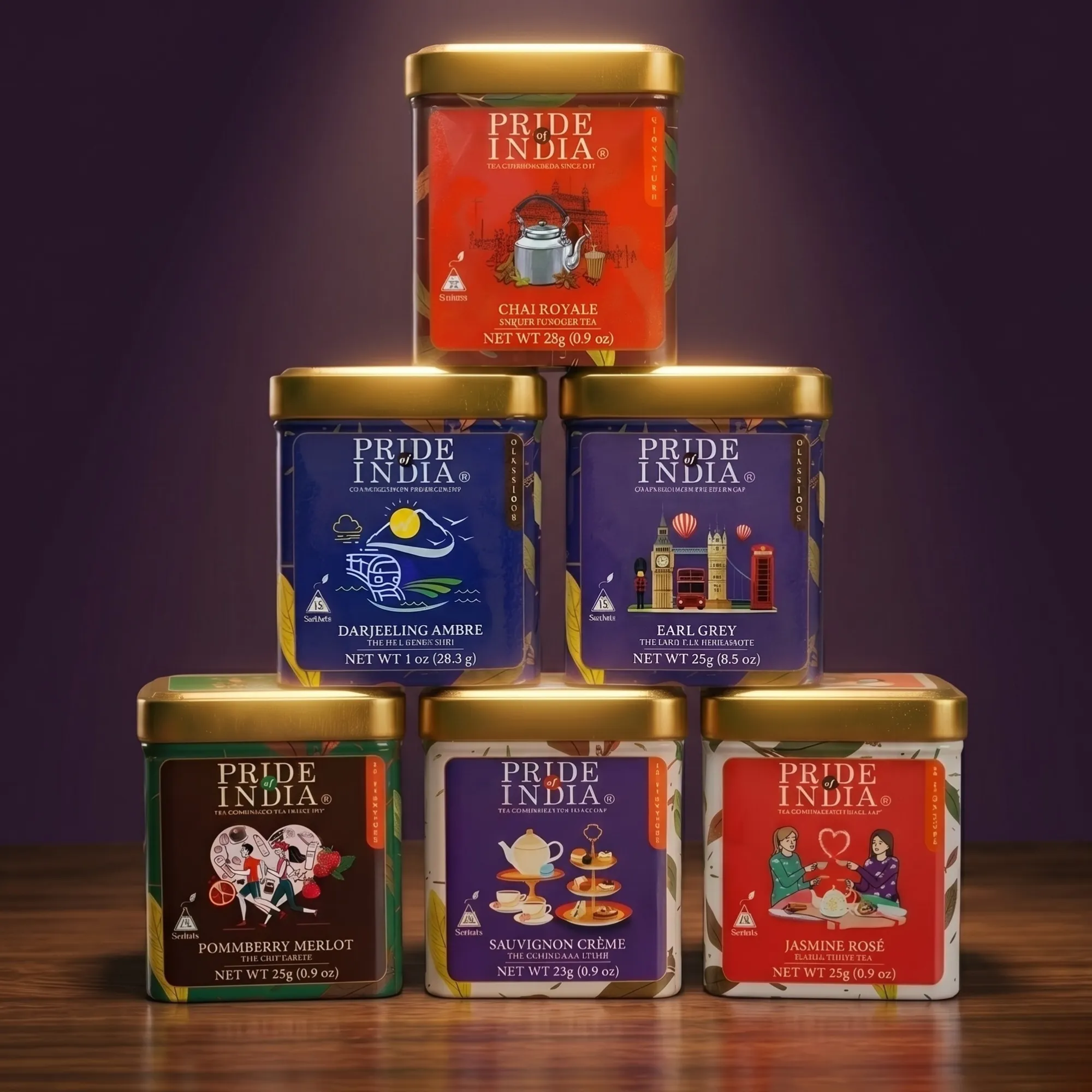 Cocktail Tea Collection (6 PACK) – Perfect for Iced Teas