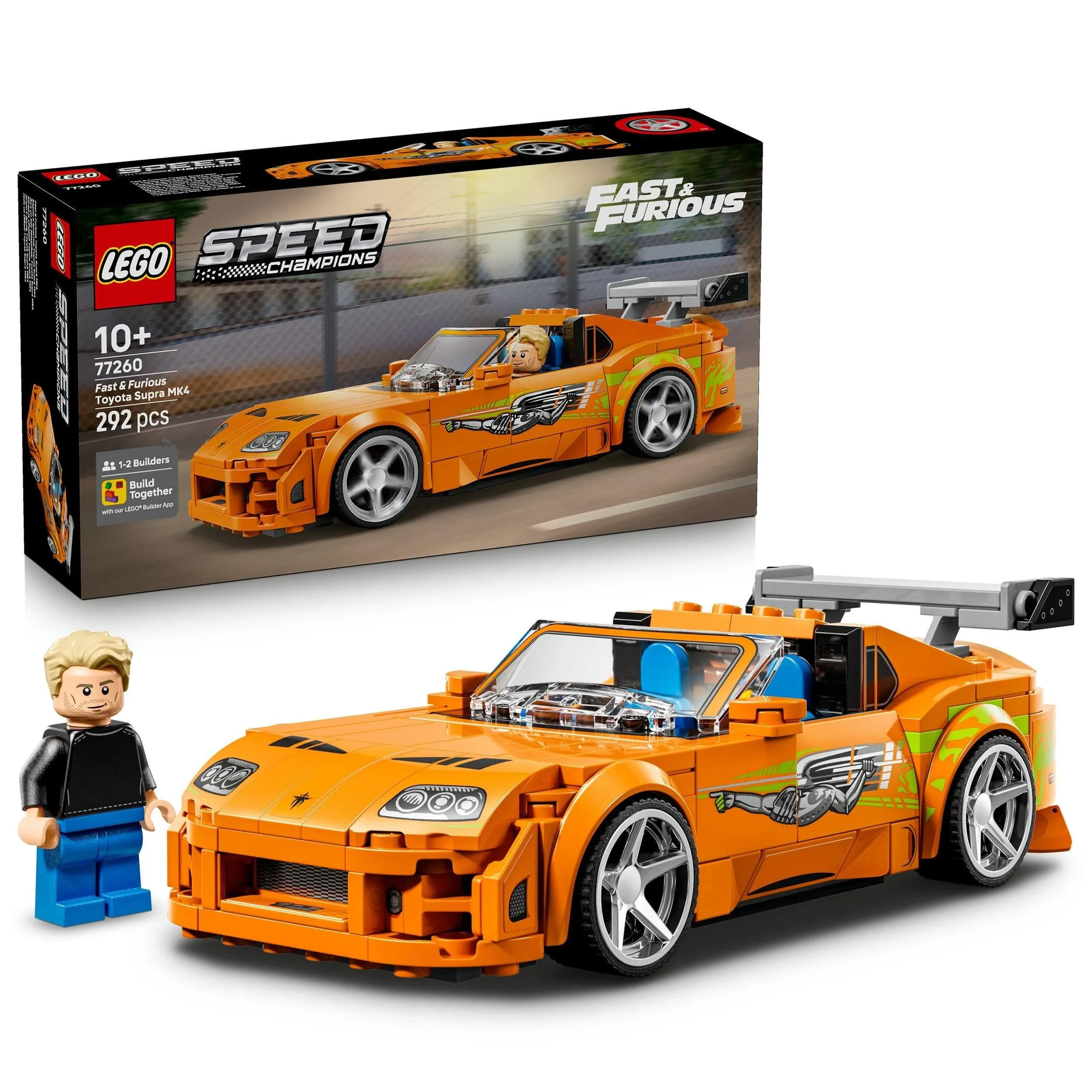 LEGO Speed Champions The Fast and The Furious Toyota Supra MK4 (77260)
