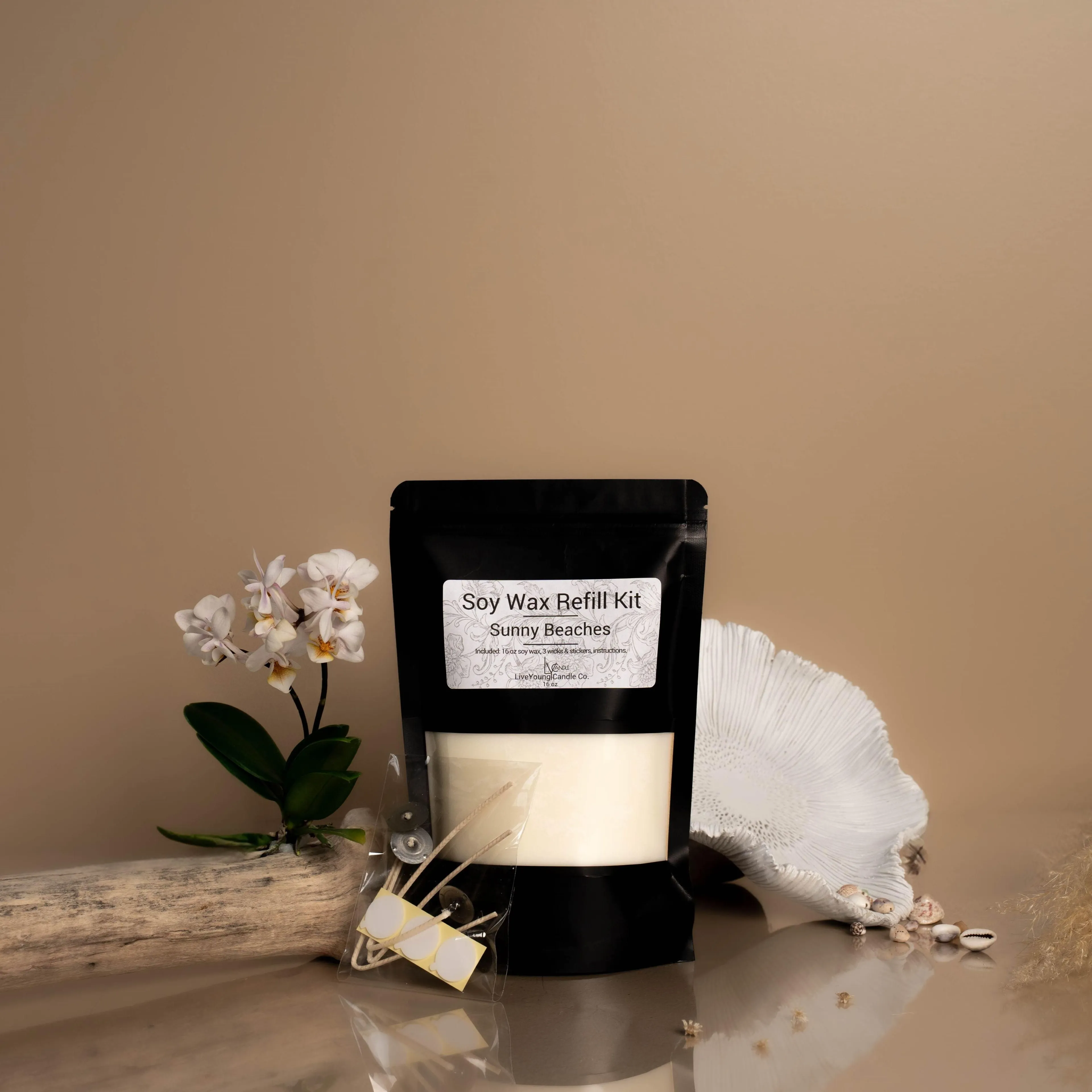 Food & Drink Scent Options - Refill Kits for Candles