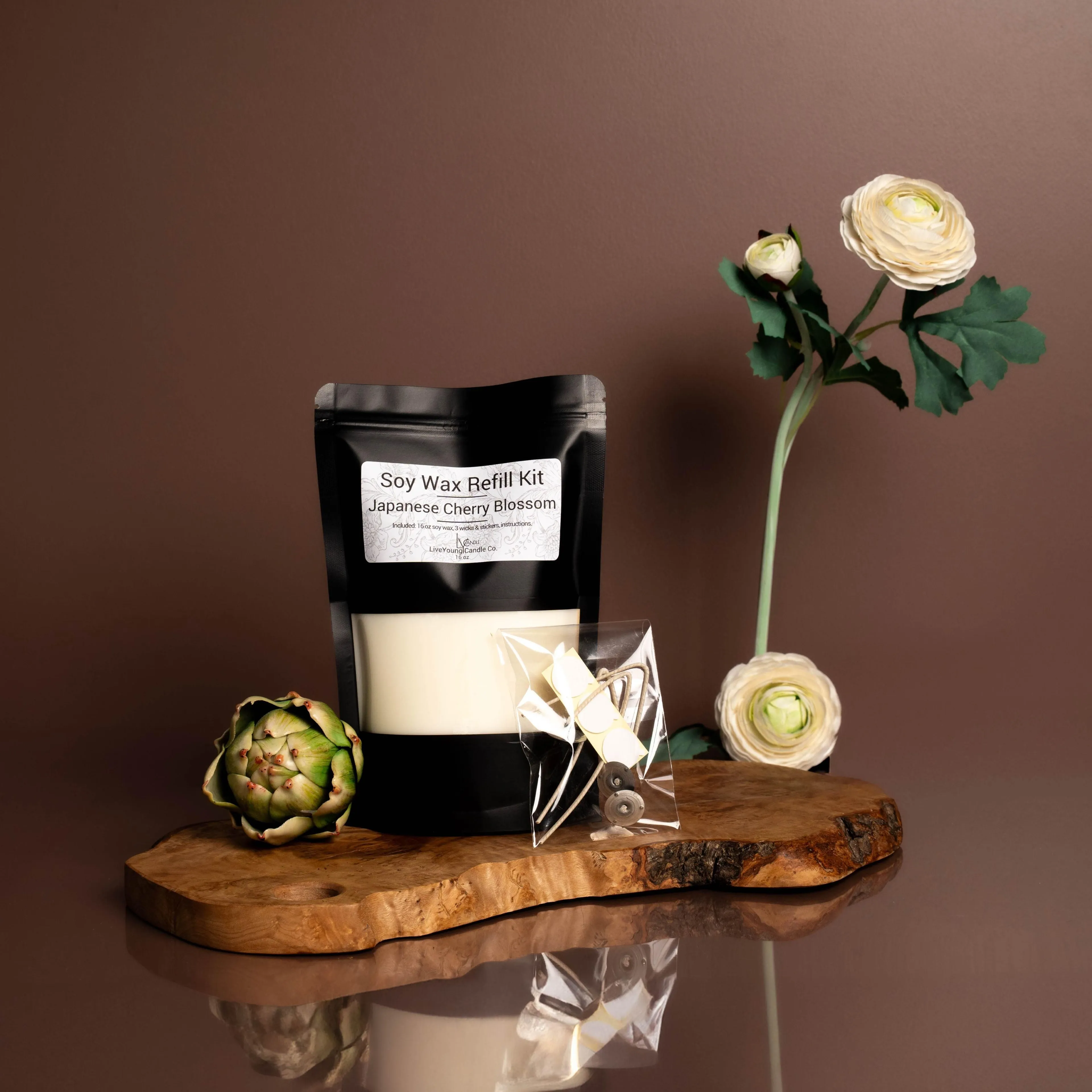 Designer Scent Options - Refill Kits for Candles