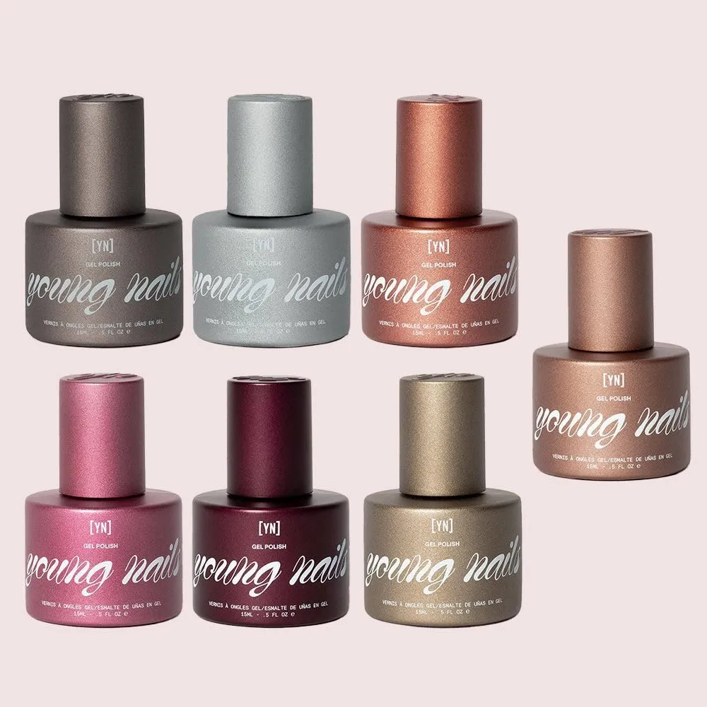 Metallic Gel Nail Polish Bundle