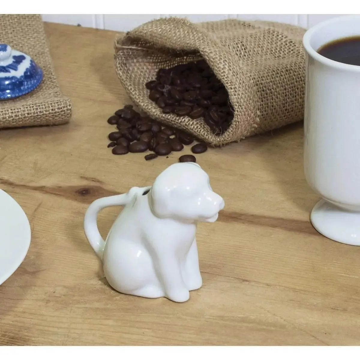 Dog Creamer with Handle 2oz