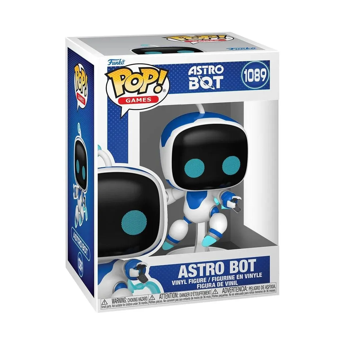 Funko Pop! Games Playstation Astro Bot #1089 Free Protector