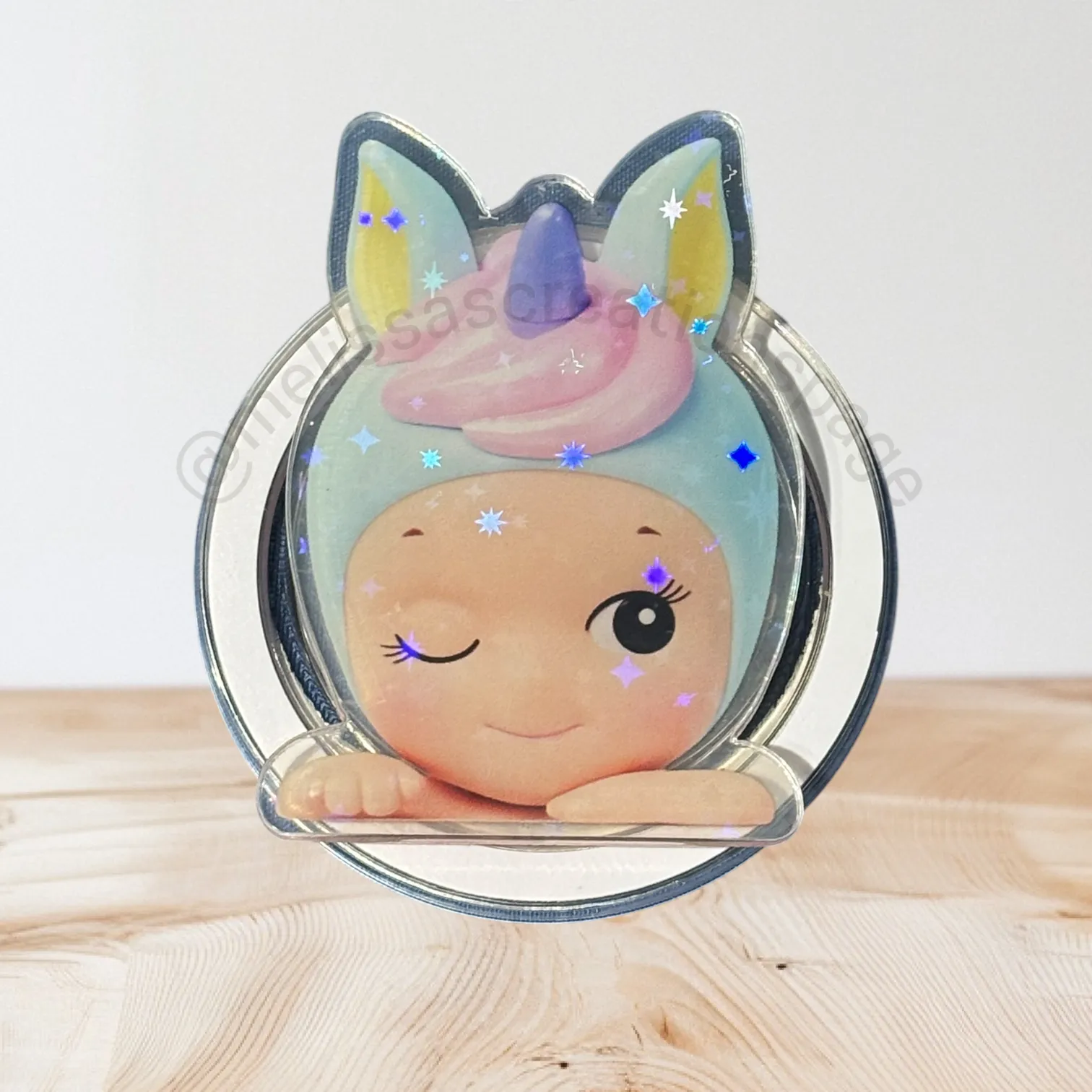 Dreaming unicorn pop socket