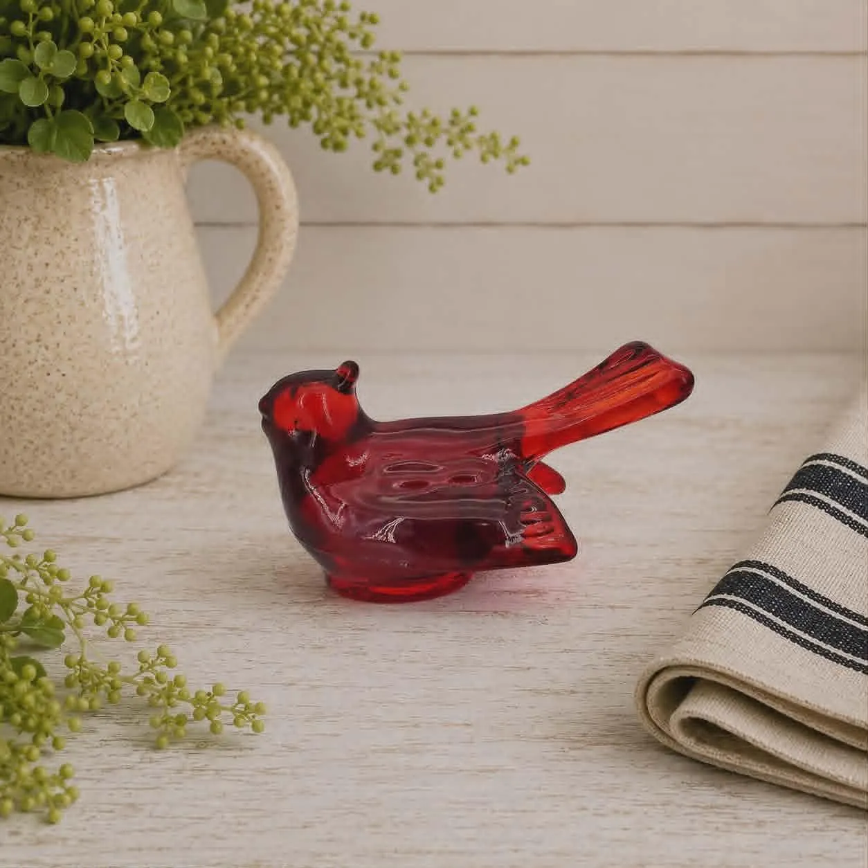 Red Bird | Glass Figurine