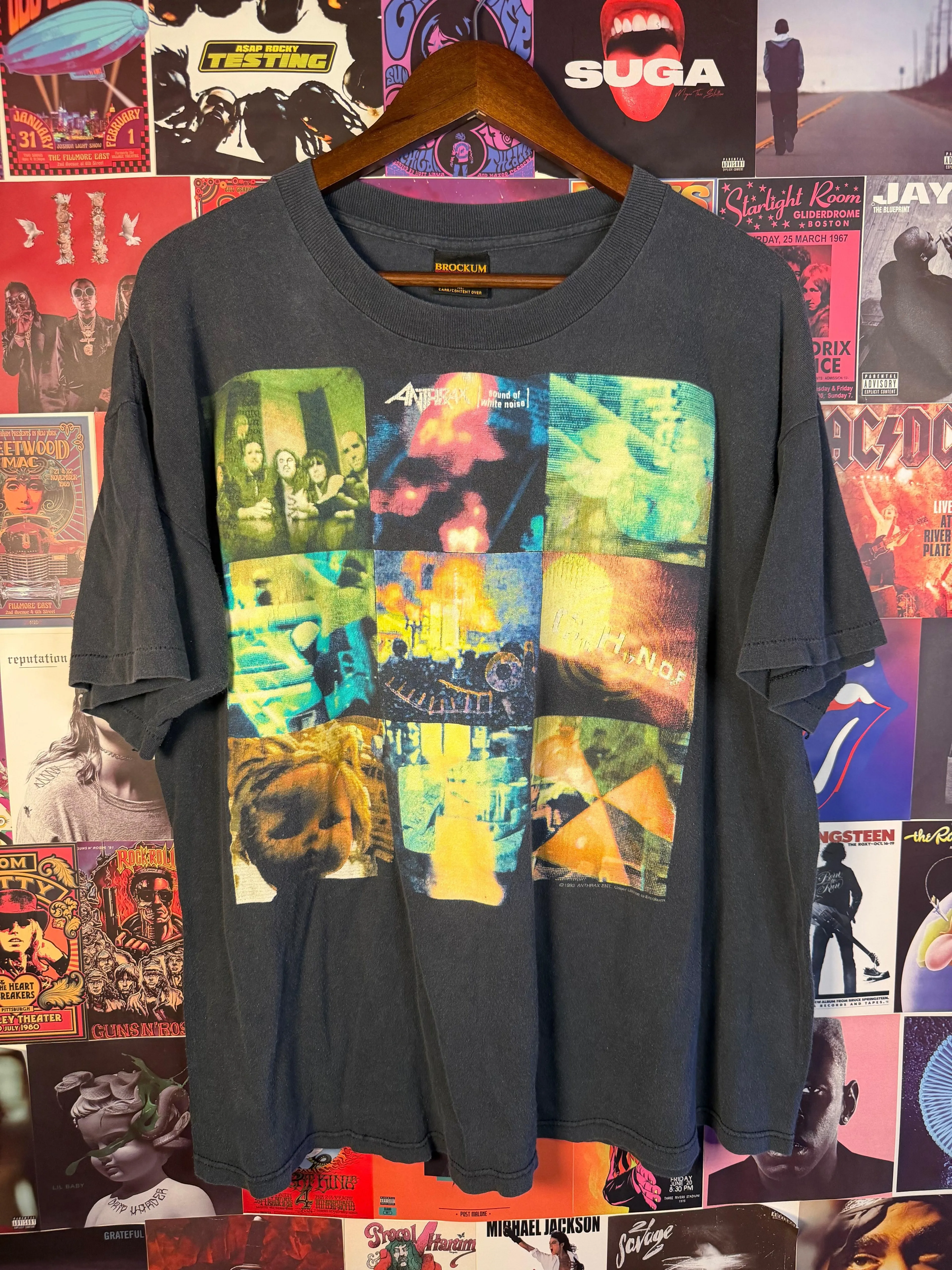 Vintage Anthrax “Sound of White Noise” Tour Tee
