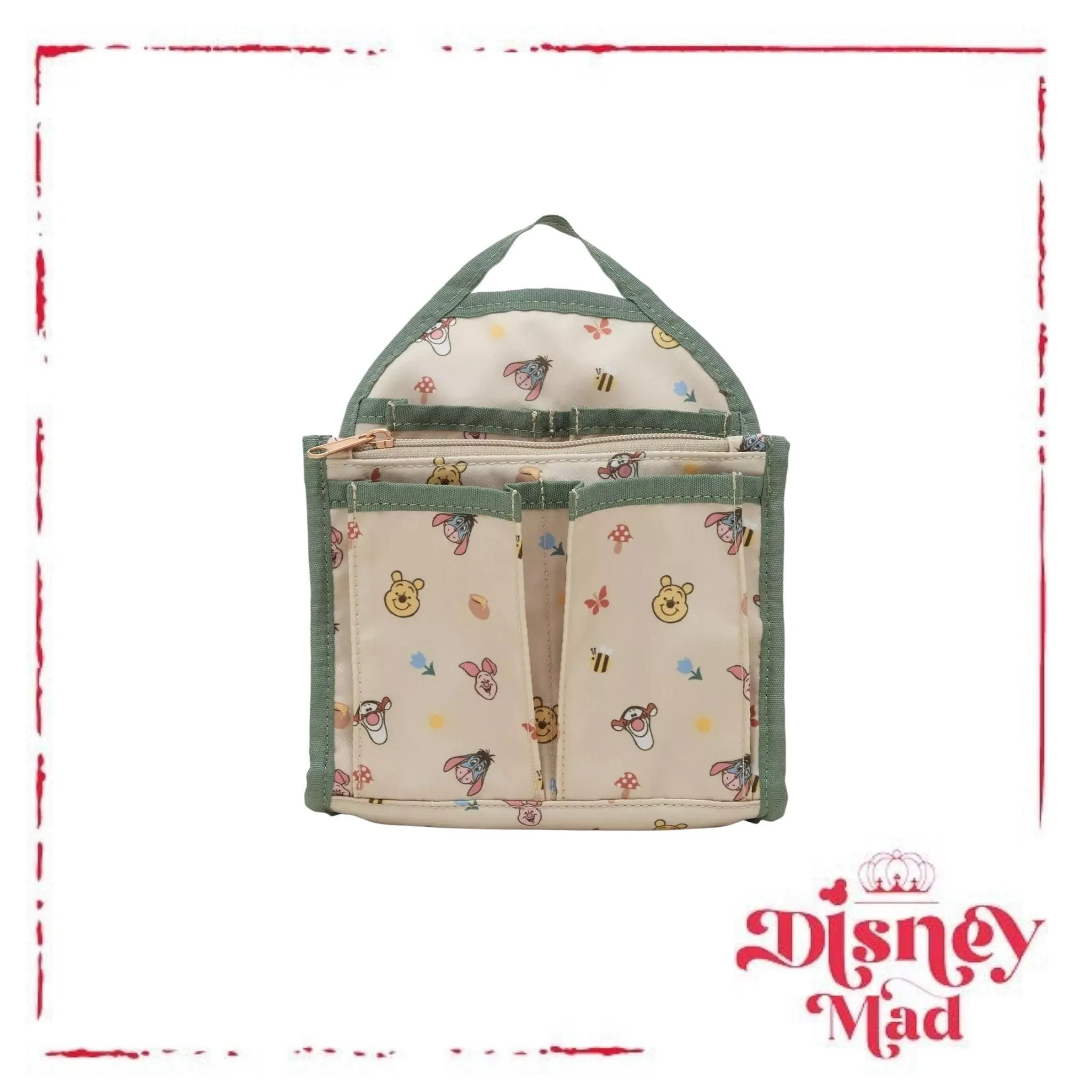 Disney Winnie the Pooh Botanical Mini Backpack Organiser insert