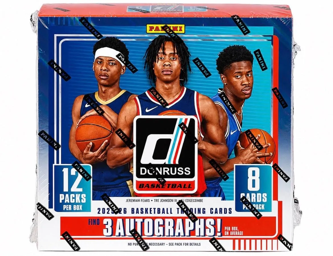 Panini Donrus Basketball 2025-26 Trading Cards Hobby Box