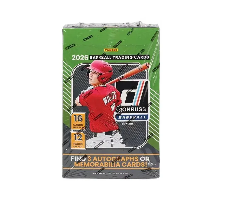 2026 Panini Donruss MLB Hobby Box