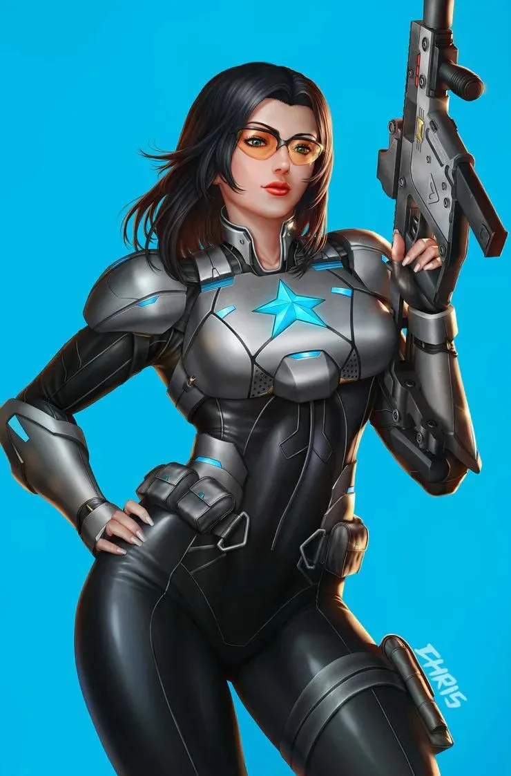 GI JOE #22 CHRIS NG BLUE FOIL