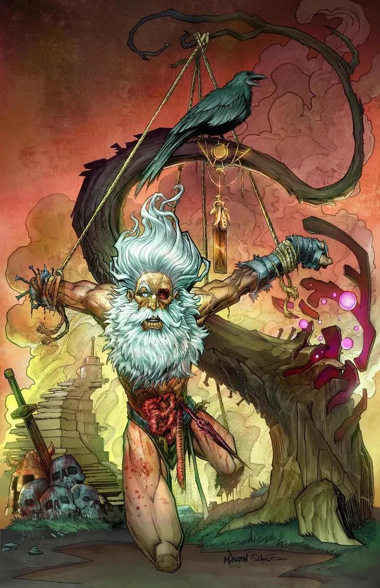 ODIN #1 MATT DALTON ORANGE VIRGIN