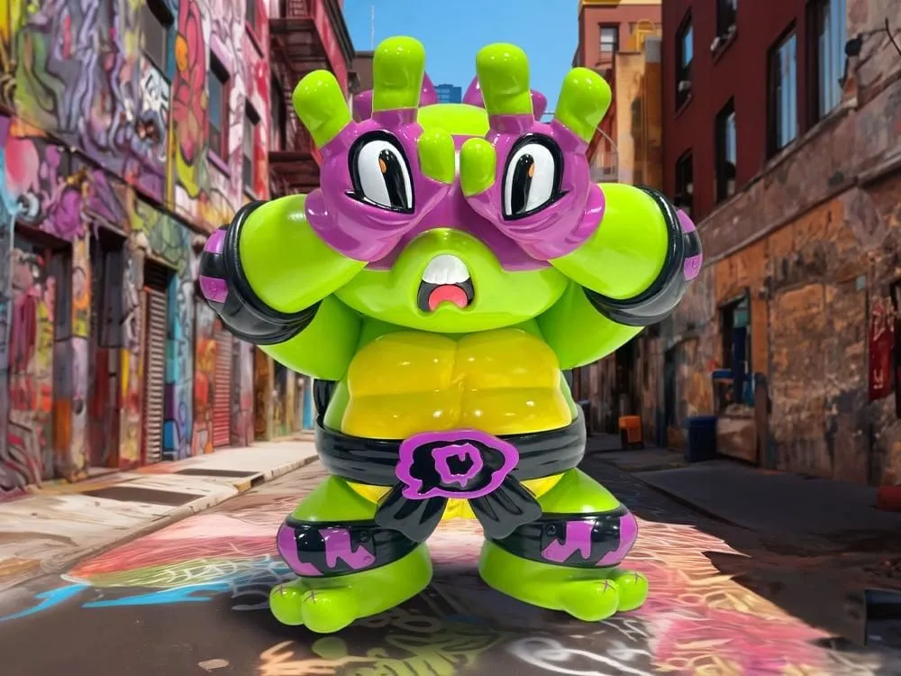 Teenage Mutant Ninja Turtles x Grape Brain Donatello Figure