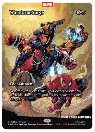 AVENGERS: ARMAGEDDON #1 * RYAN STEGMAN MAGIC: THE GATHERING VARIANT