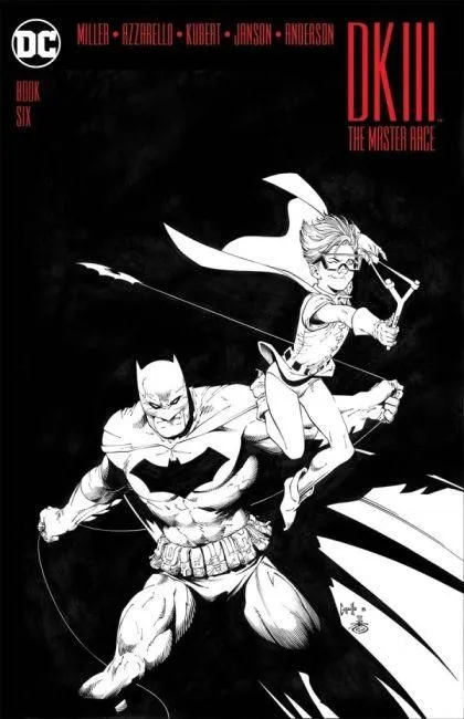 The Dark Knight III: The Master Race #6H (Midtown Exclusive Greg Capullo Sketch Variant Cover)