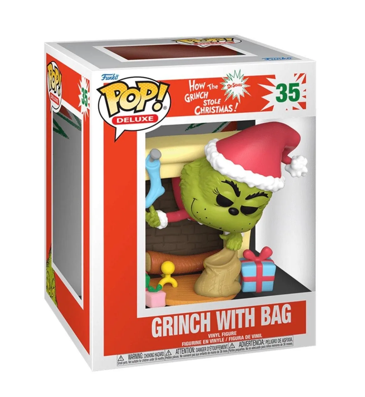 Funko Pop! Deluxe Movies Grinch With Bag #35
