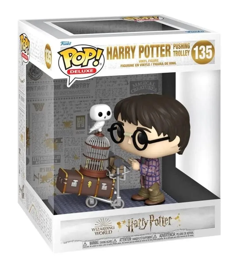 Funko Pop! Deluxe Harry Potter Pushing Trolley #135