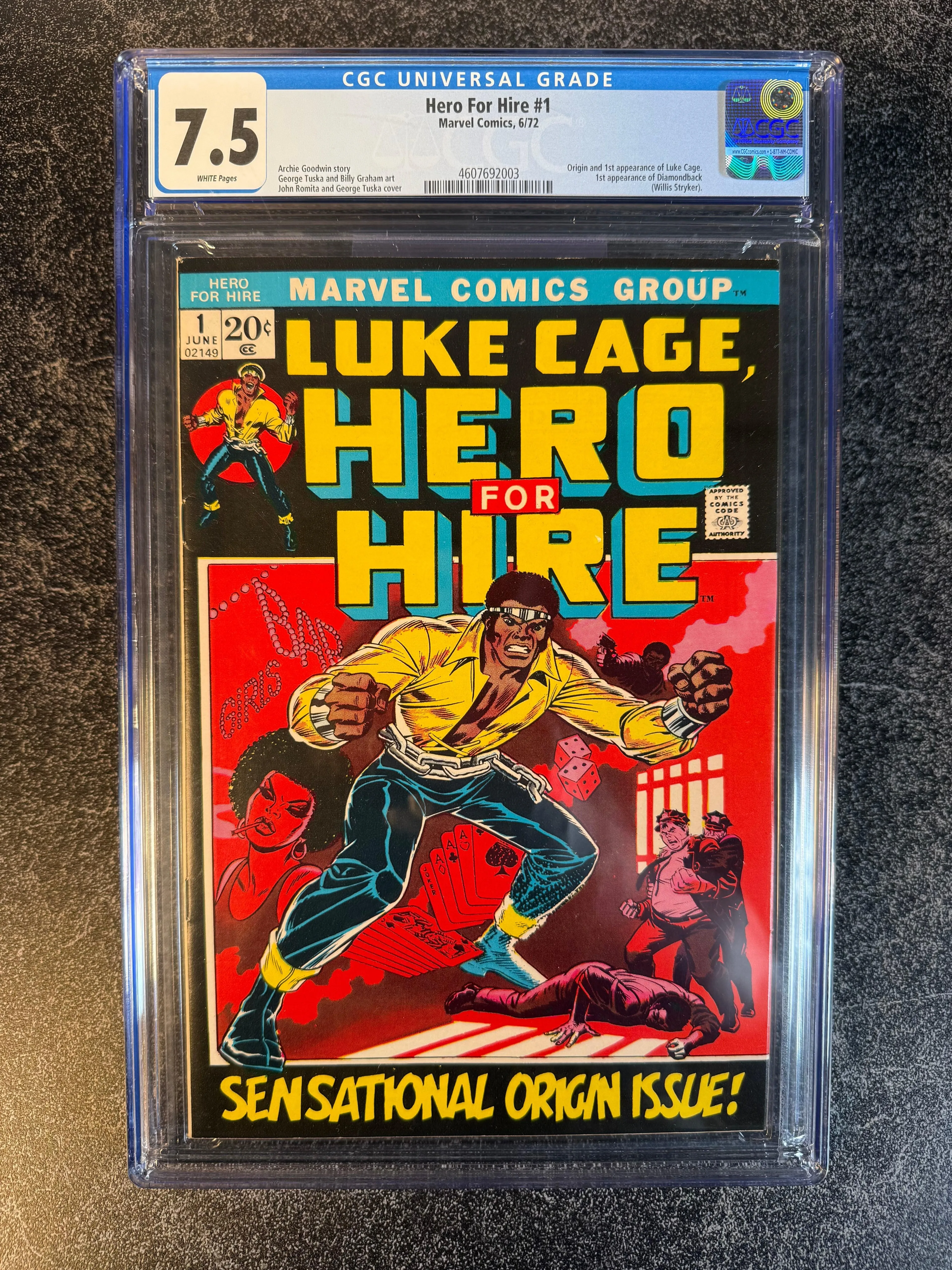 Hero for Hire #1 CGC Graded