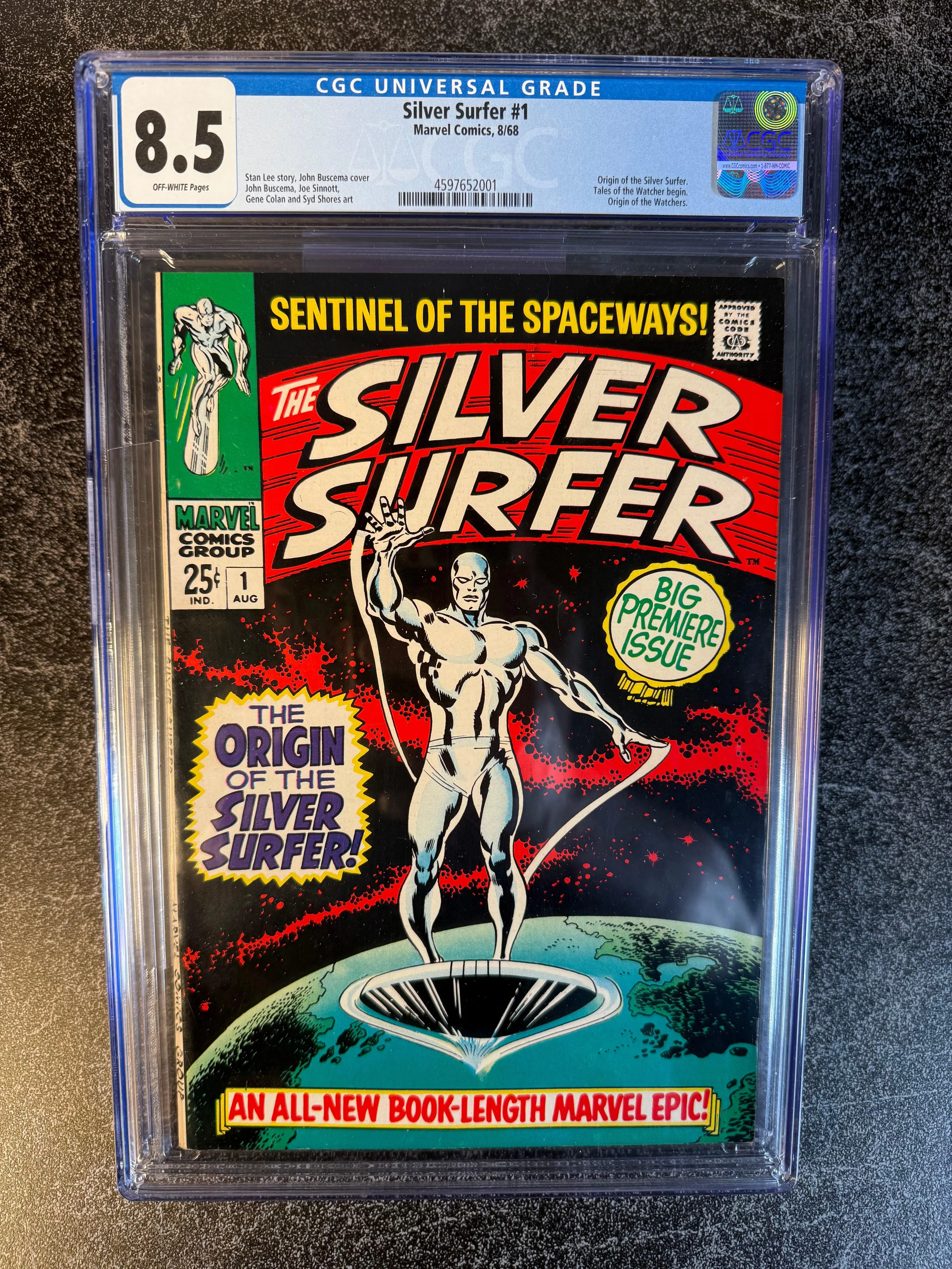 Silver Surfer #1 CGC Graded