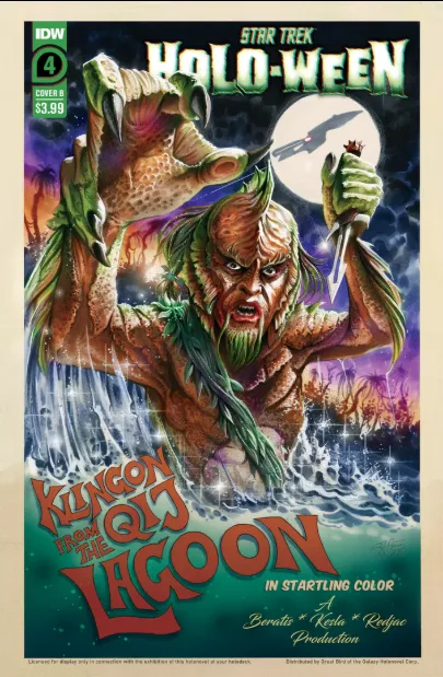 Star Trek: Holo-Ween #4 * Price Movie Homage Variant B