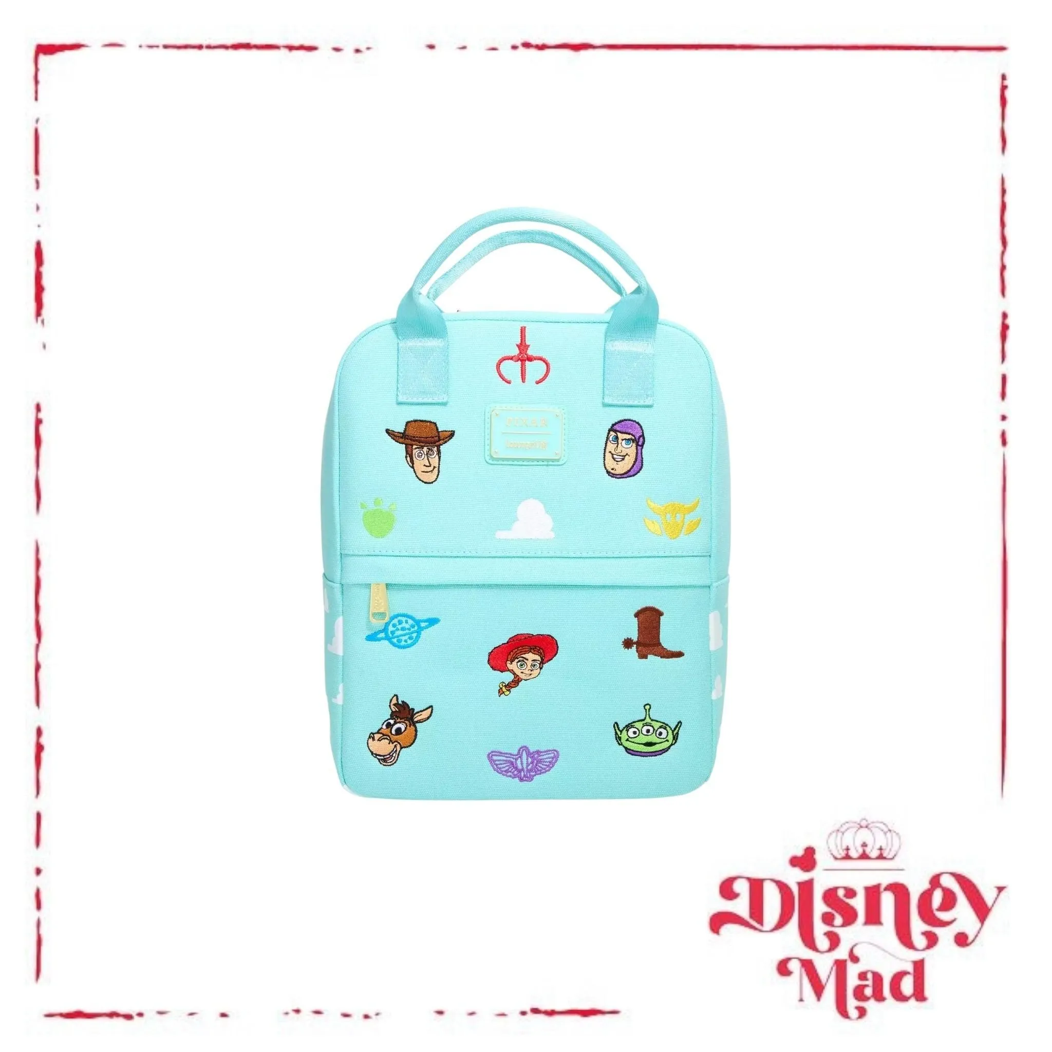 Loungefly Disney Pixar Toy Story Embroidered Icons Canvas Mini Backpack — BoxLunch Exclusive