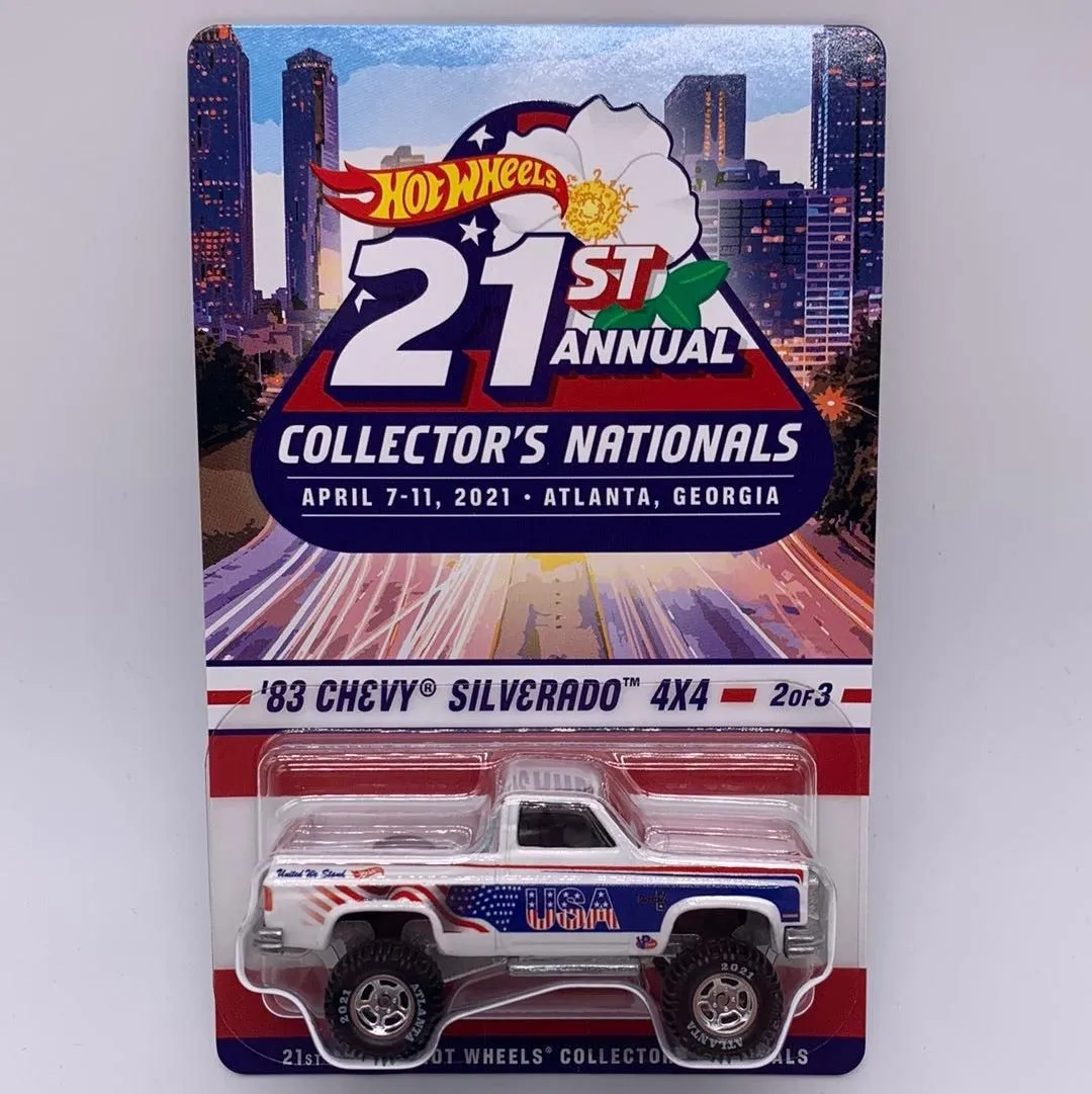 Hot Wheels 21st Annual Collector’s Nationals Convention - 2021 Atlanta, Georgia - USA ‘83 Chevy Silverado 4x4