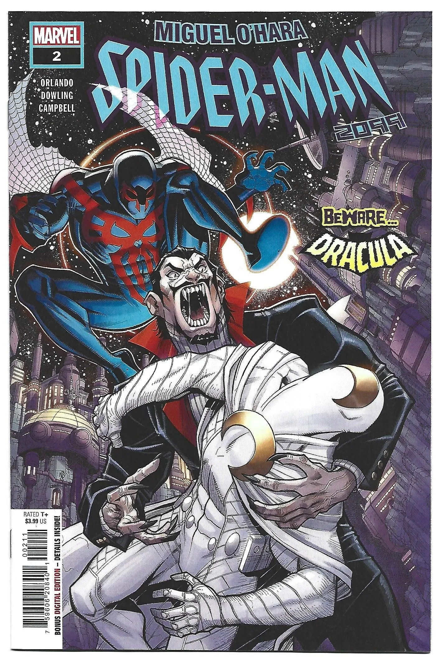 Miguel O'Hara Spider-Man 2099 #2