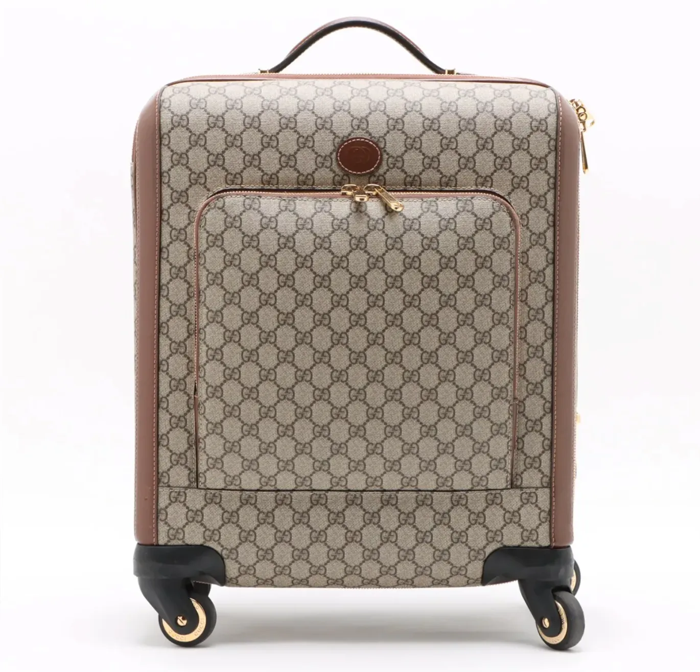 Gucci GG Supreme Roller Carry-On Suitcase 0610-