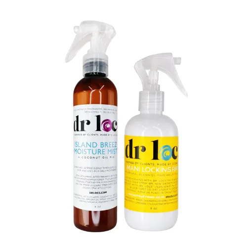 Island Breeze Moisture Mix & Imani Locking Spray