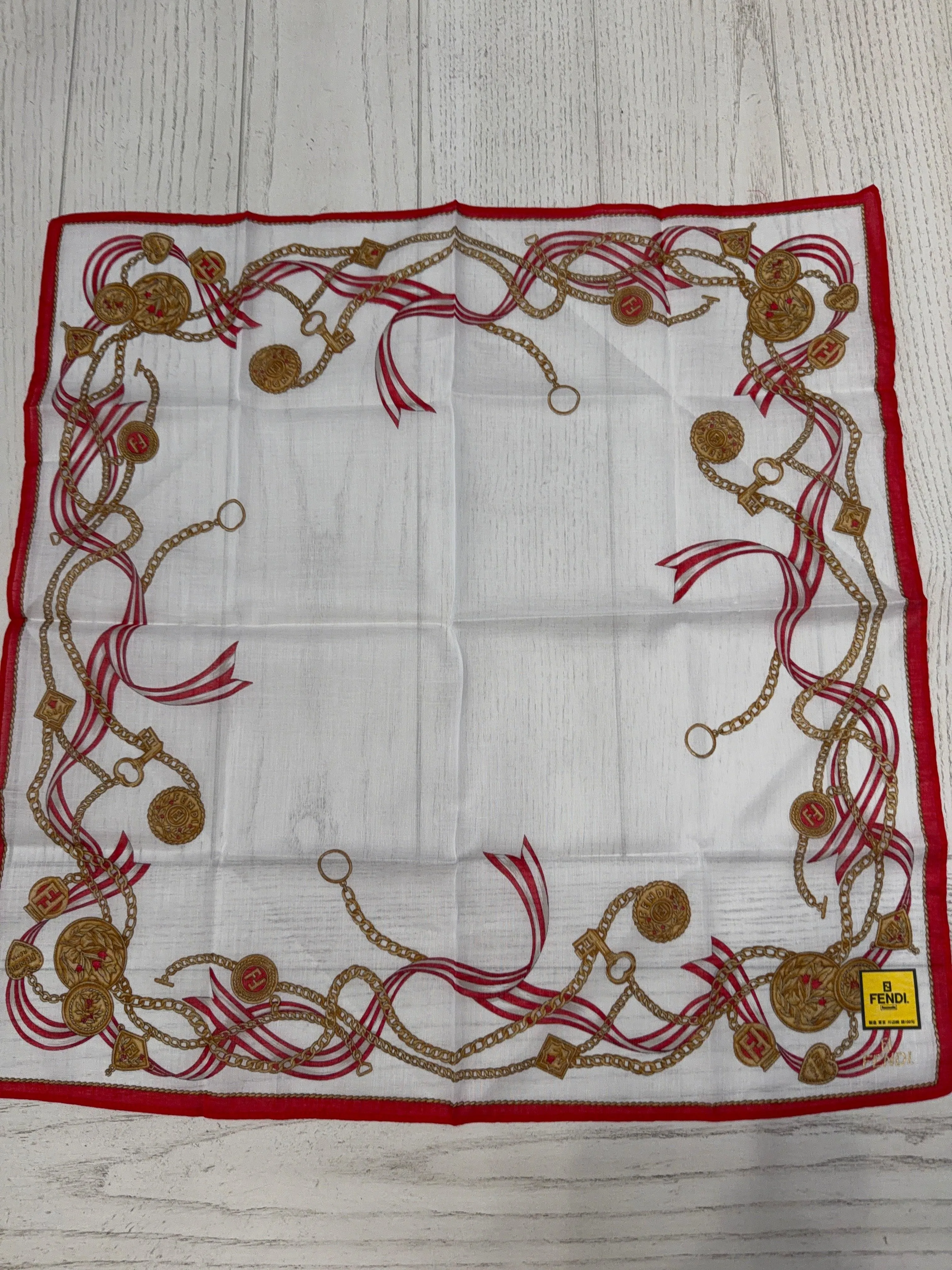 Fendi Handkerchief/Scarf 17x17