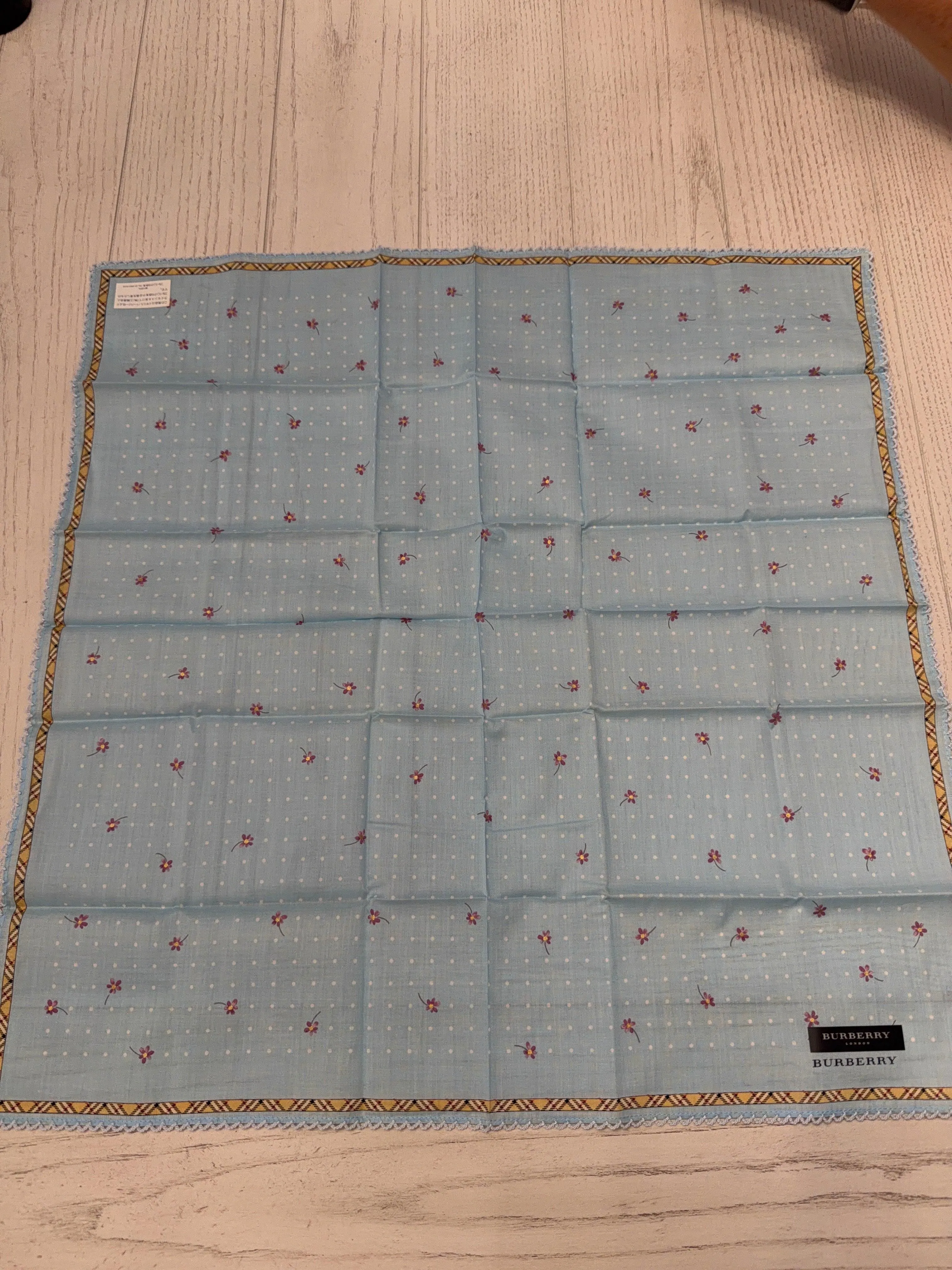 Burberry Handkerchief/Scarf 17x17