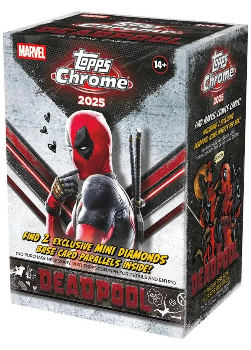 2025 Topps Chrome Deadpool - Blaster Box (Value Box)