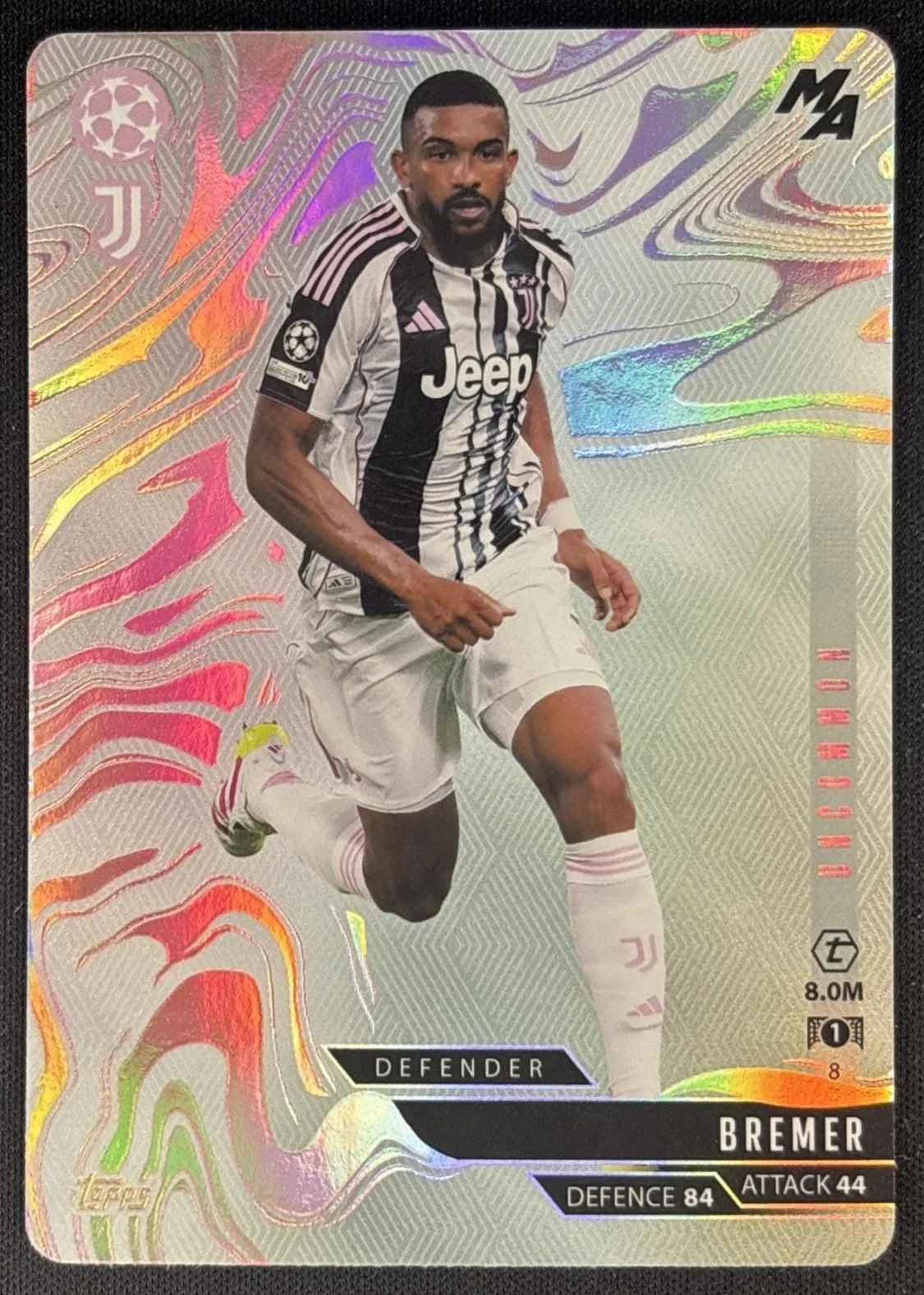 Bremer 2025 Topps Match Attax Madness UEFA Champions League Uncommon