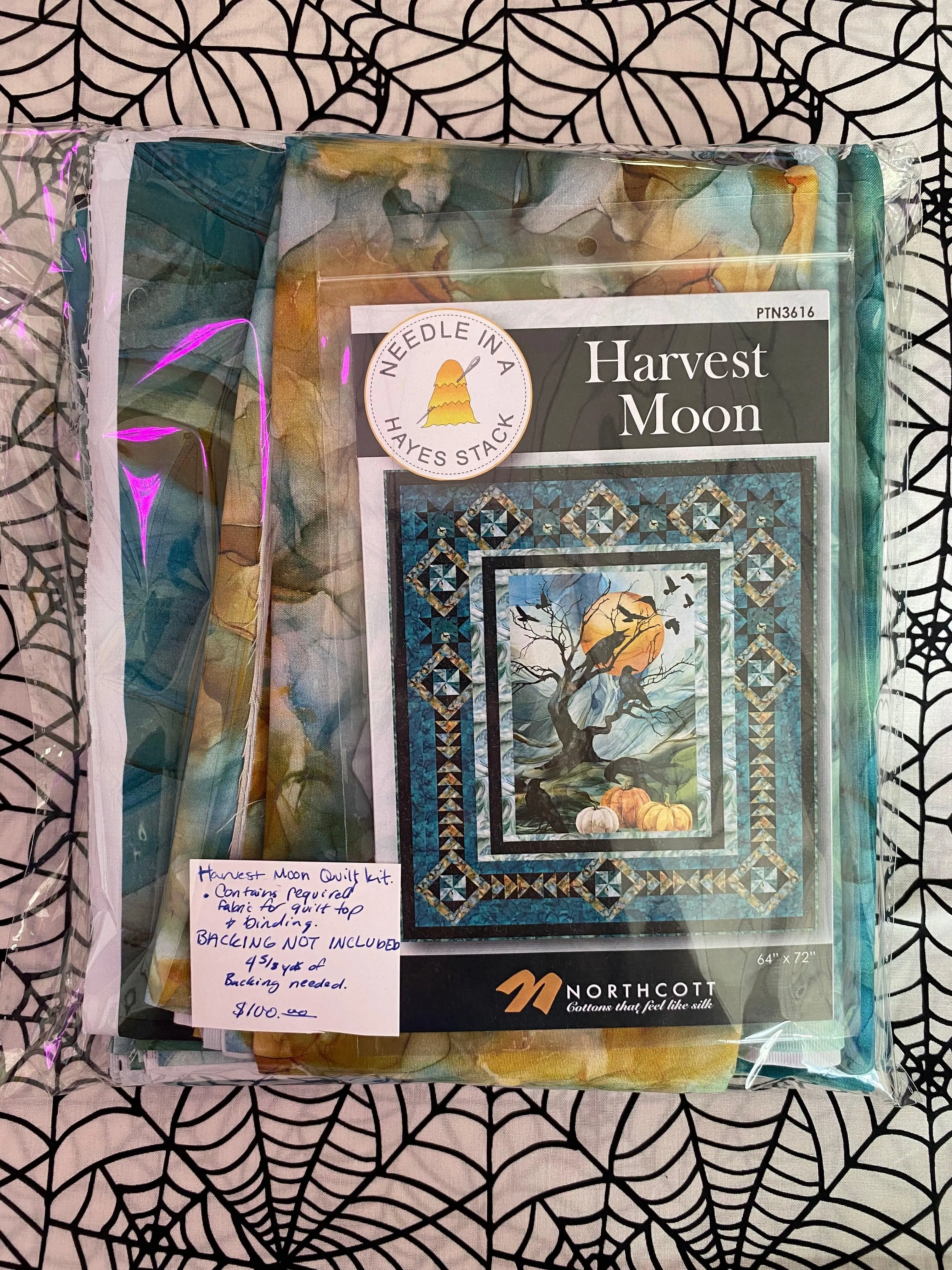 Harvest Moon Quilt Kit | Featuring Northcotts Raven's Call