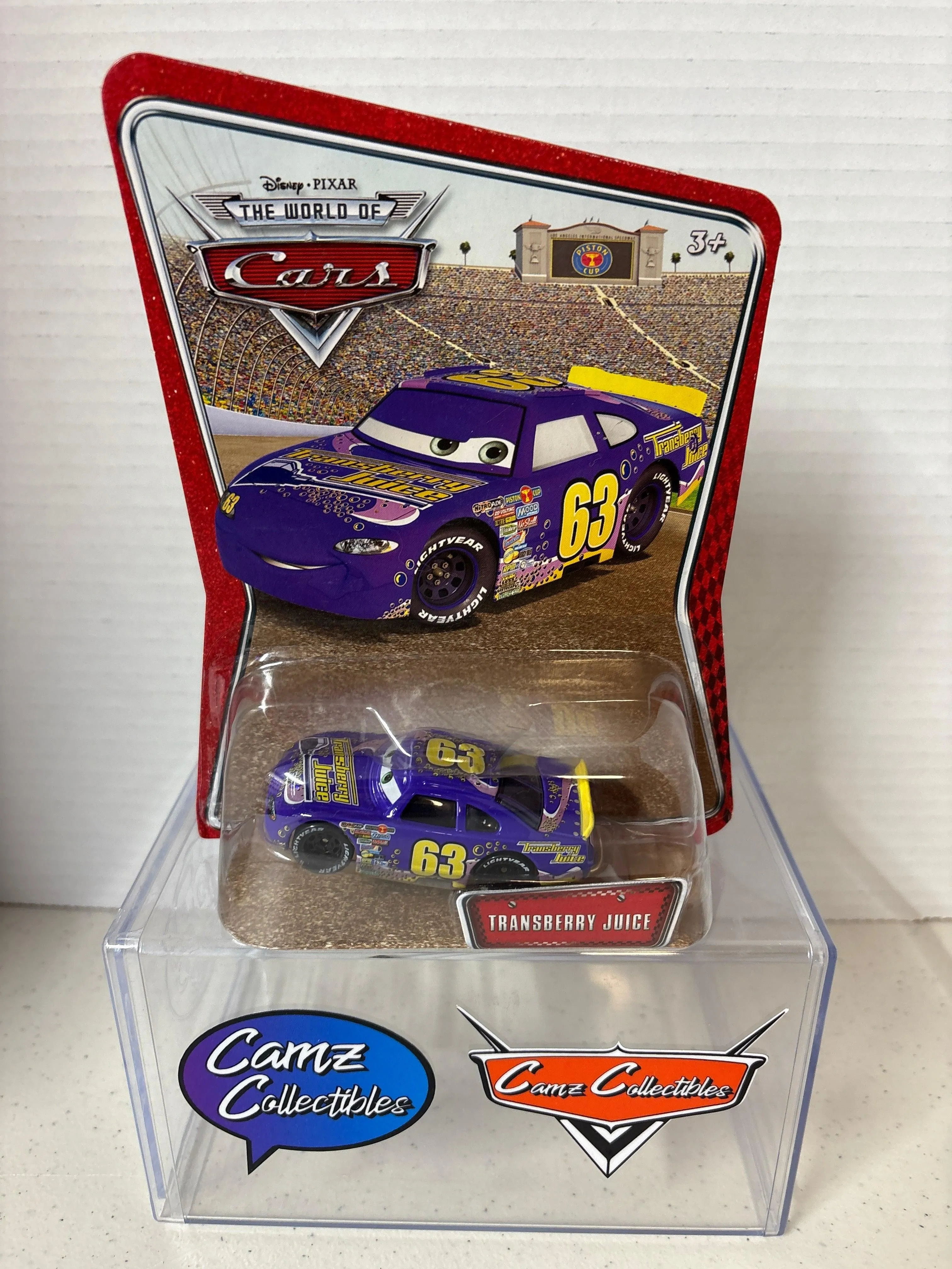 Disney Pixar Cars World of Cars Transberry Juice #63