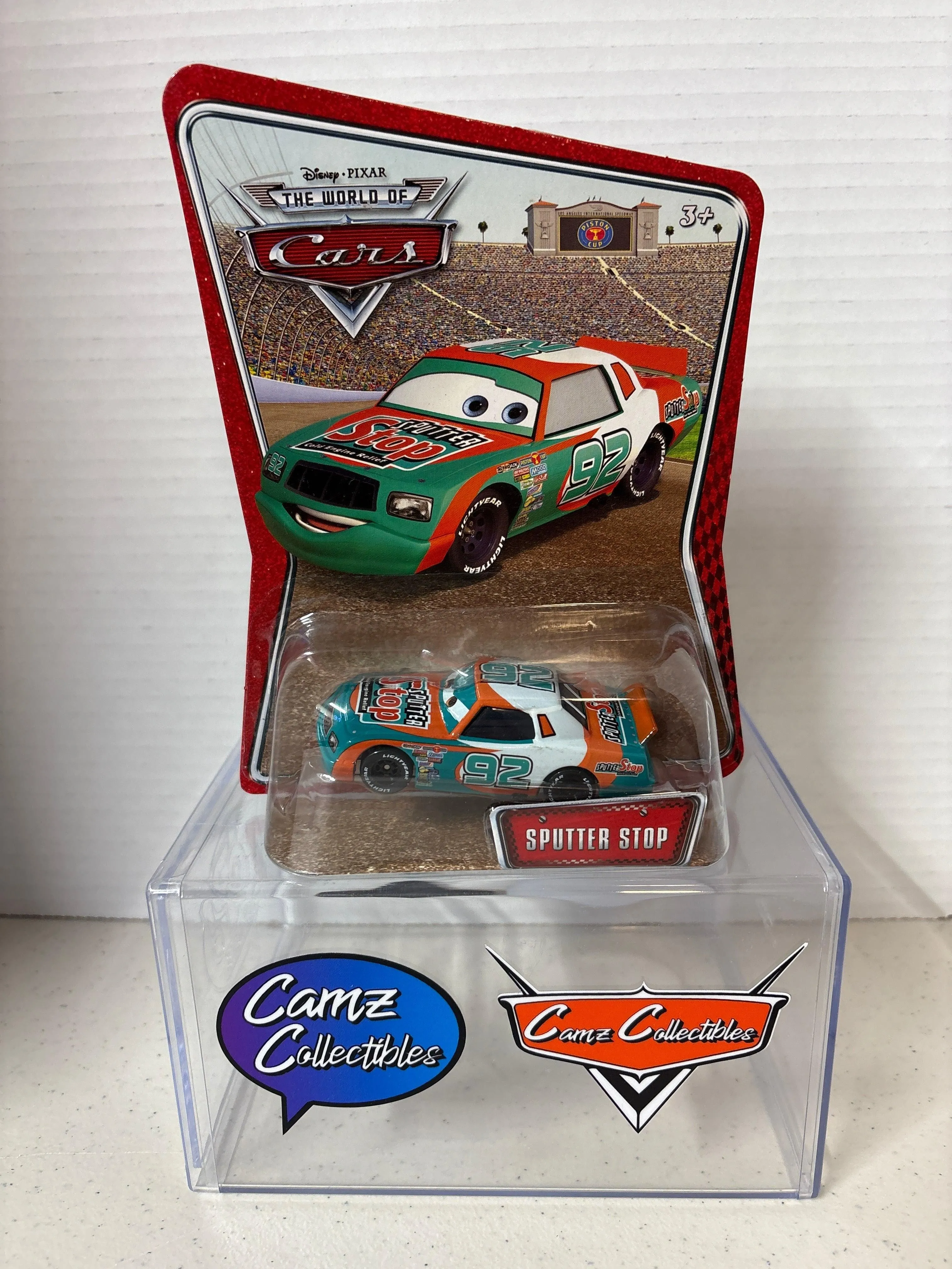 Disney Pixar Cars World of Cars Sputter Stop #92