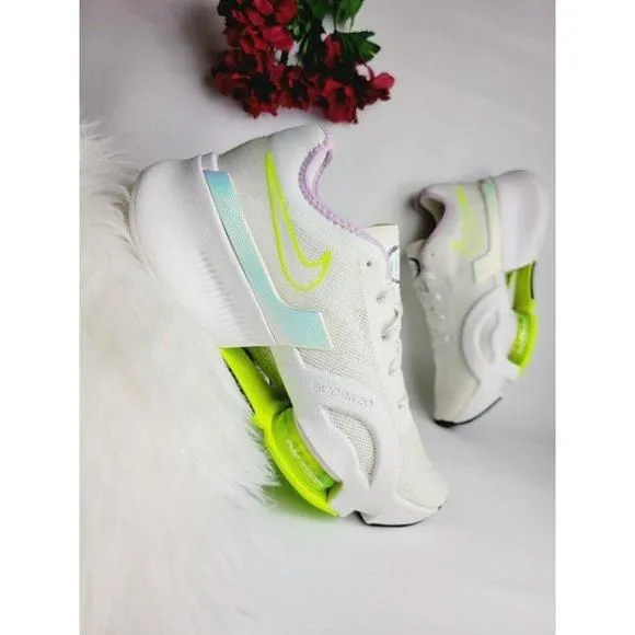 Product image for A105  9.5 WOMEN'S NIKE AIR ZOOM SUPERREP 3 PRM  WHITE / PHANTOM VOLT DH3389 175