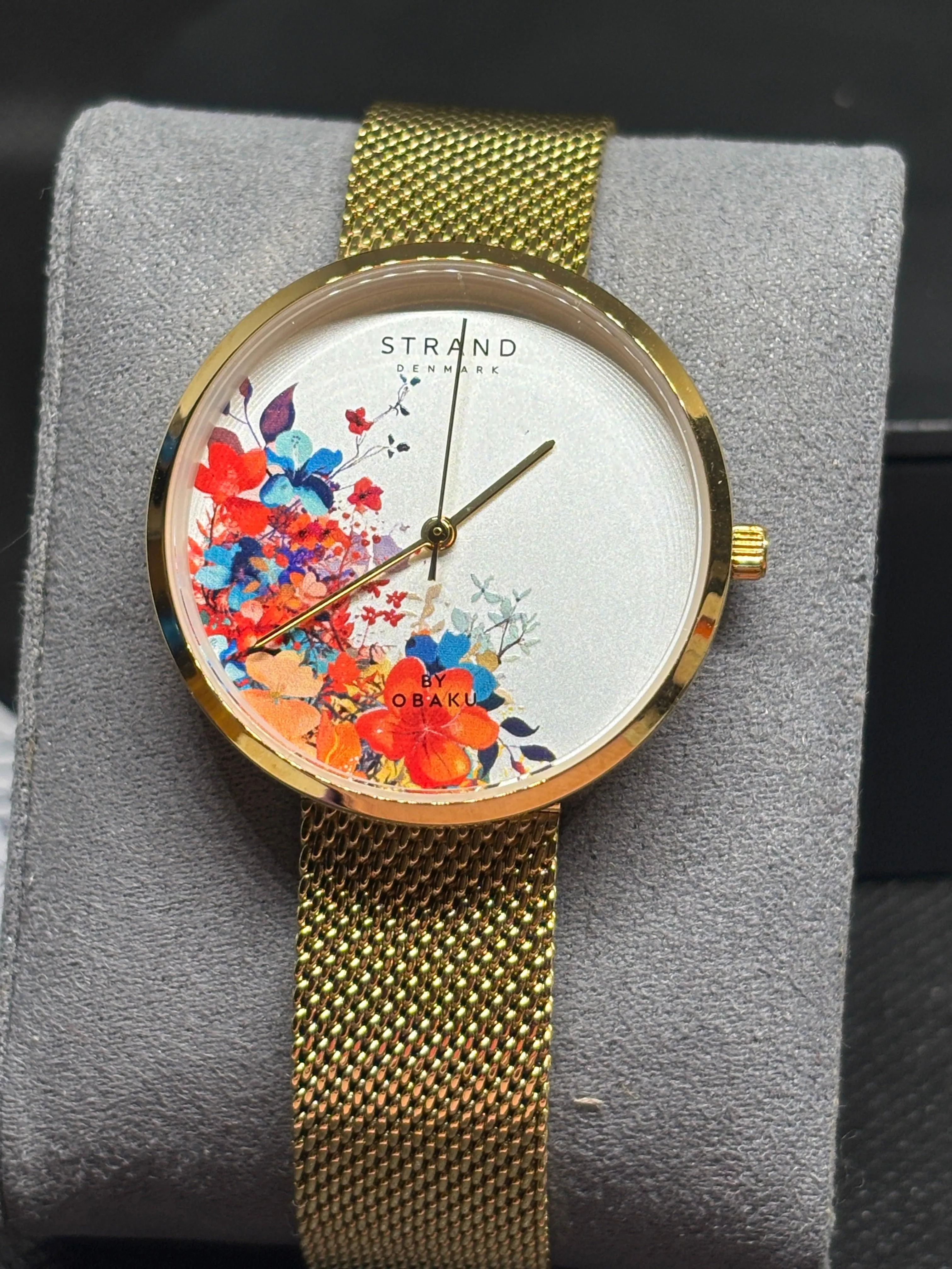 NEW Women's Strand by Denmark Gold Watch - 35mm