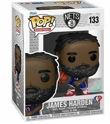 Funko POP! Brooklyn Nets James Harden Vinyl Figure #133