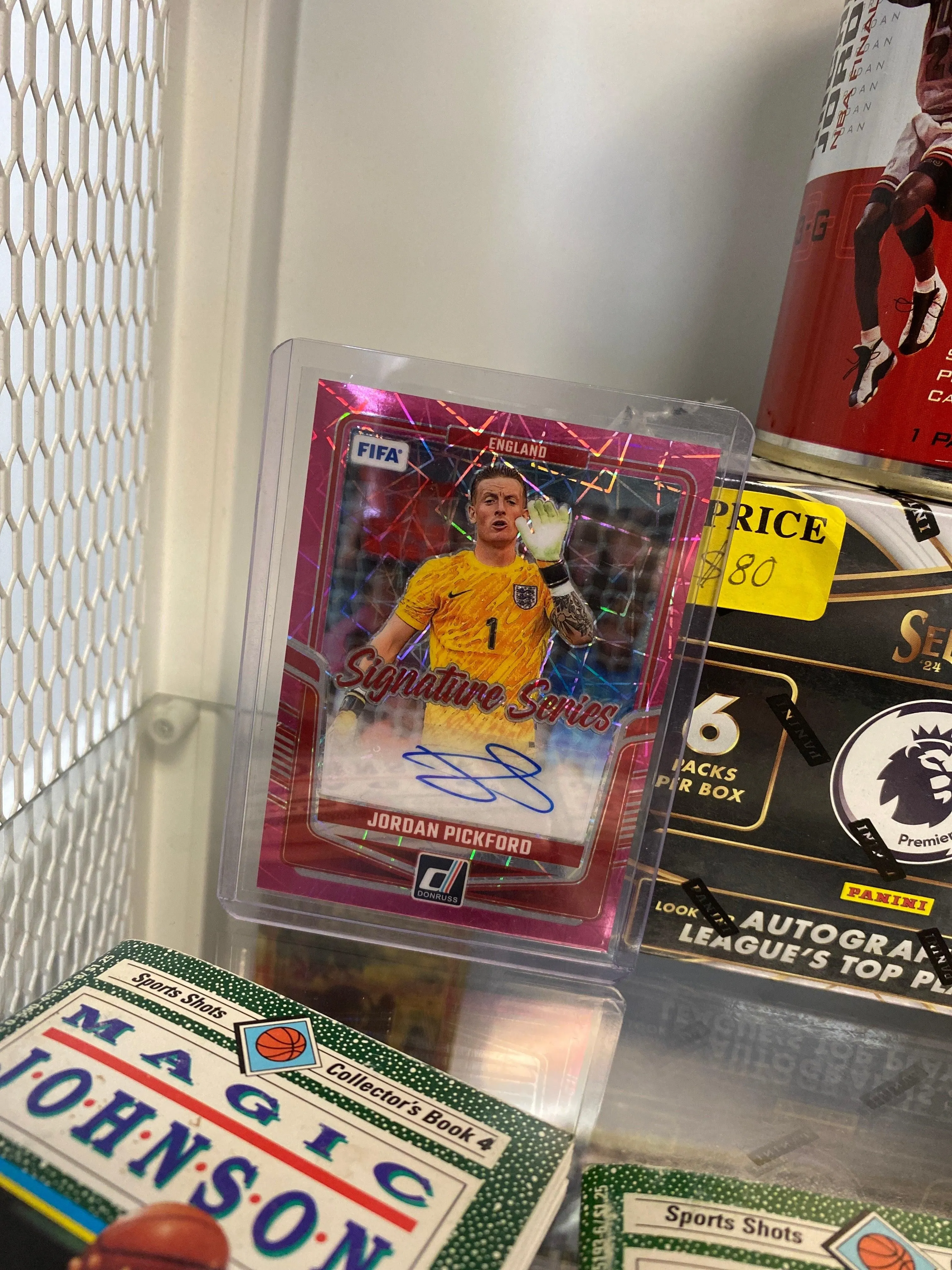 Jordan Pickford Signature Series Card