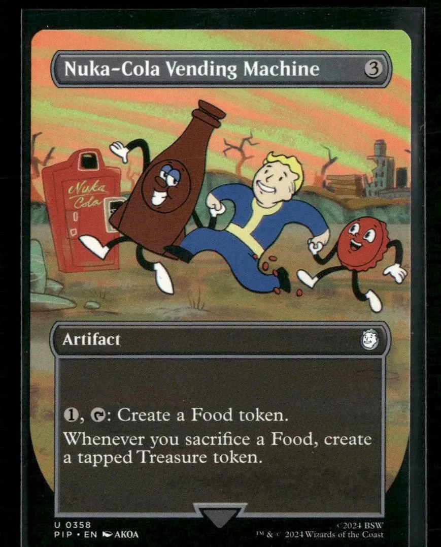 Universes Beyond: Fallout Nuka-Cola Vending Machine (Borderless) #358