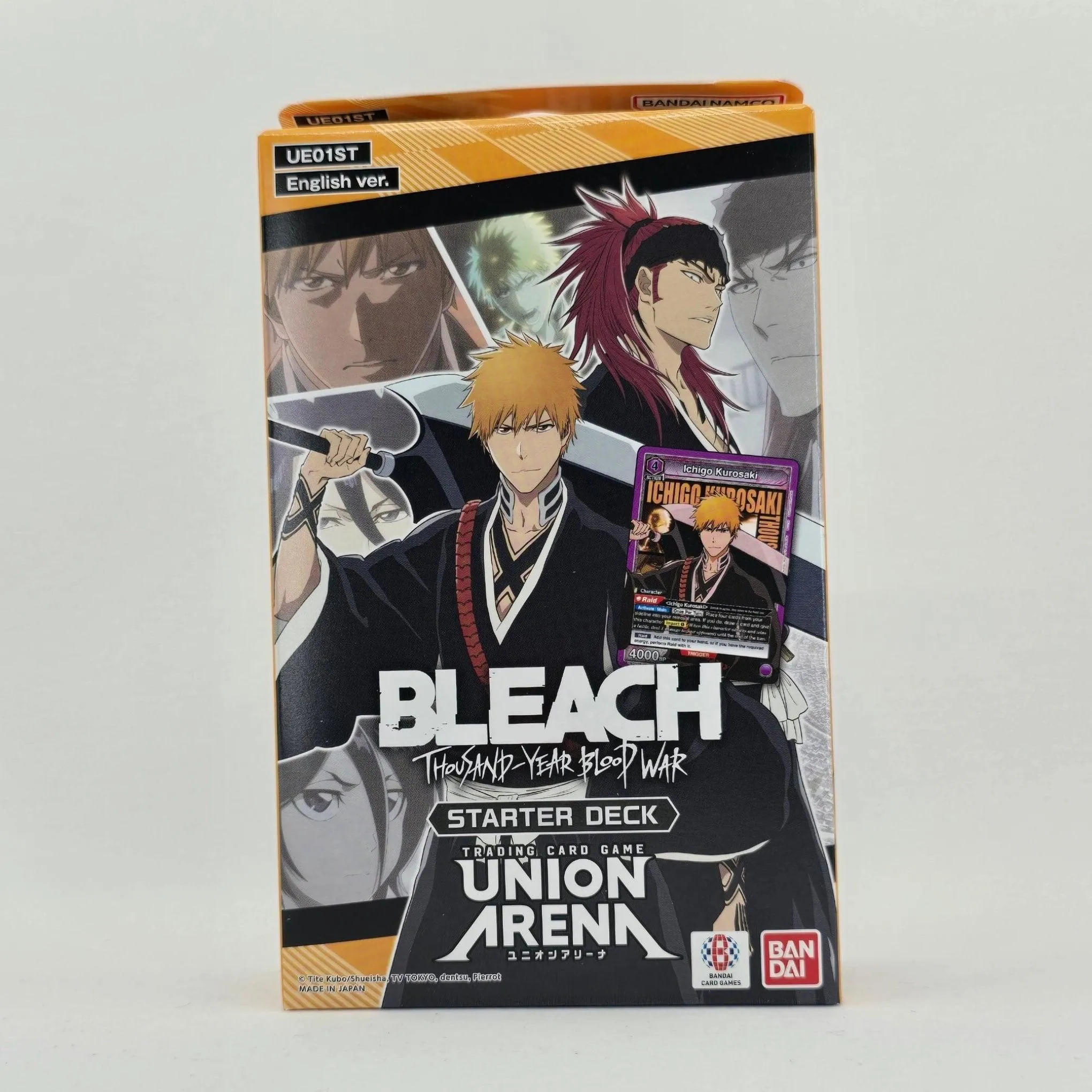 ENGLISH Union Arena TCG: Bleach: Thousand-Year Blood War UE01ST Starter Deck